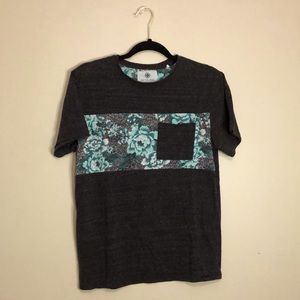 On The Byas Grey Teal Tee